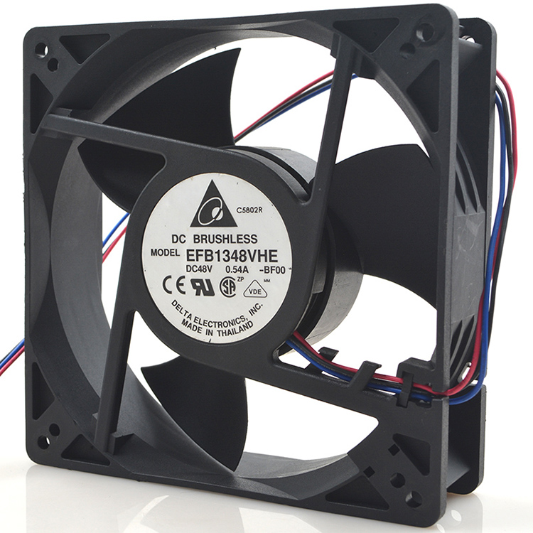 Original DELTA EFB1348VHE Cooling Fan 24V 0.54A 12.96W 2wires EFB1348VHE Fans